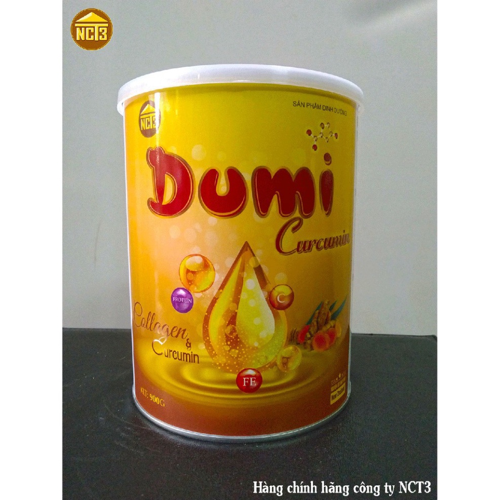 Sữa Nghệ DUMI CURCUMIN NANO NCT3 Cải Thiện Tình Trạng Đau D.ạ D.ày, T.á Tràng( 400g ) (Hàng chính hãng công ty NCT3 )