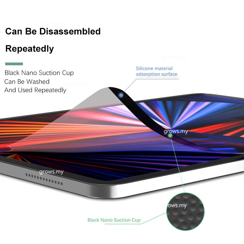 Magnetic PaperLike screen protector For ipad Air5 4 Pro 11 12.9 2021 Mini 6 10.2 7th 8th 9th generation 9.7 10.5 magnetic paper film