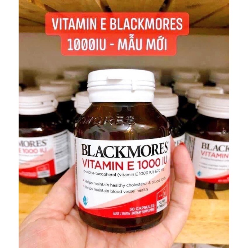 Vitamin Natural E 1000IU Blackmores Úc