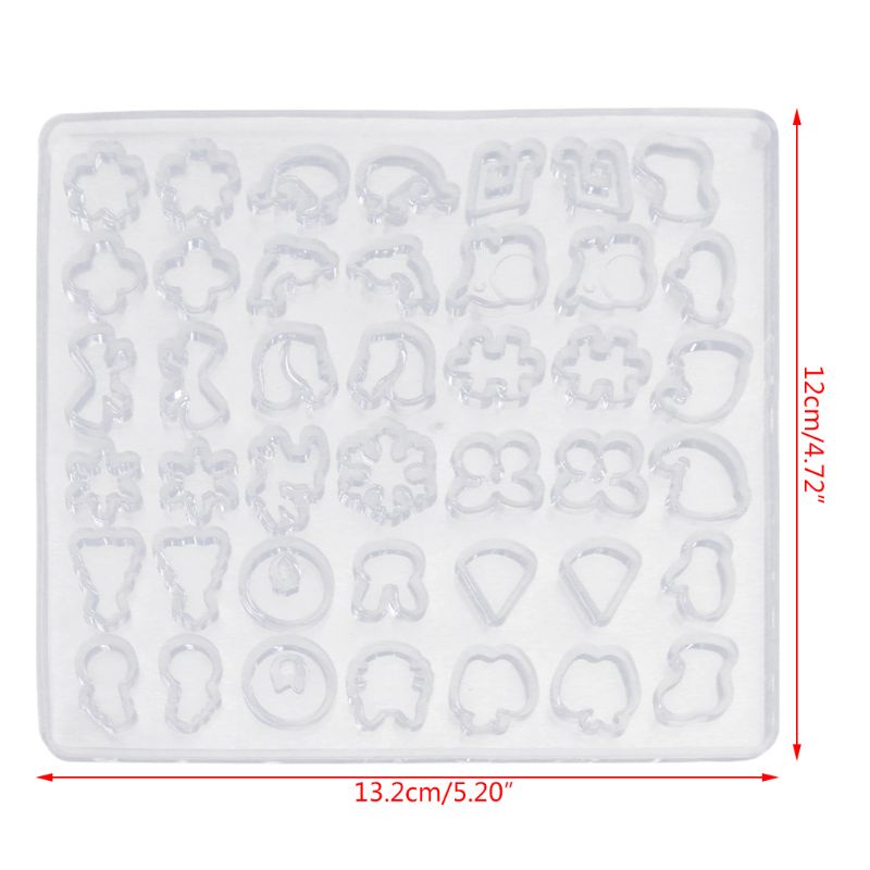Khuôn Silicone Làm Mặt Dây Chuyền Thủ Công DIY Đơn Giản