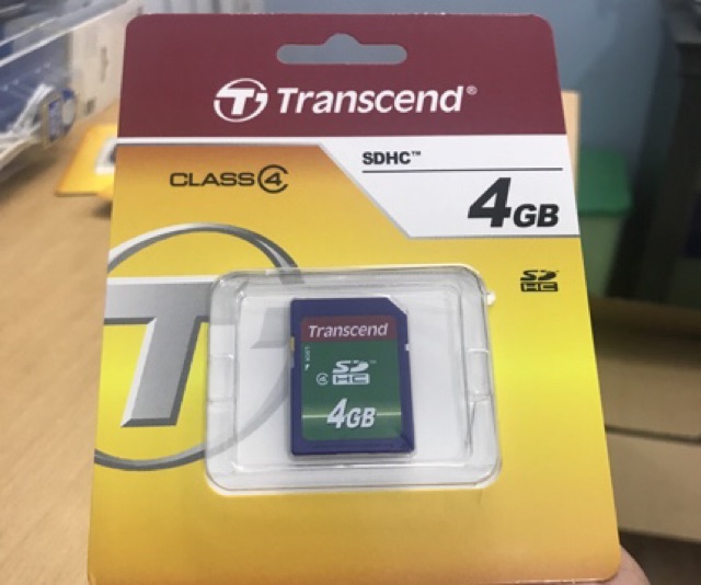 SDHC 4GB class4 Transcend (chính hãng ) | BigBuy360 - bigbuy360.vn