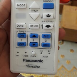 Điều khiển điều hòa panasonic 2 chiều