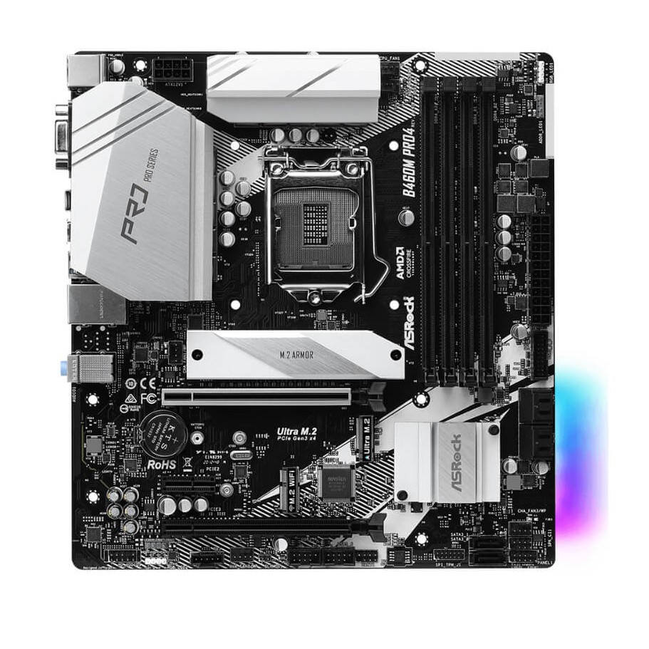 BO MẠCH CHỦ ASRock B460M-Pro4 – m-ATX – Socket 1200