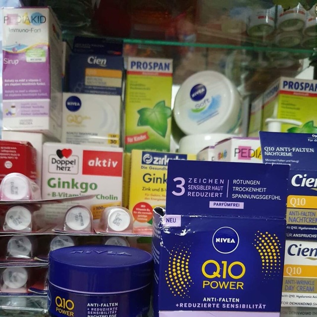 👉Kem dưỡng da Nivea Q10 Power dưỡng da dùng ban đêm, sản phẩm nội địa của NIVEA Đức.