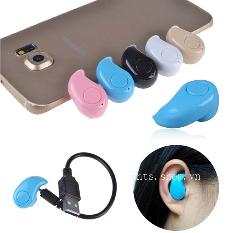 【COD】[TẶNG CÁP SẠC 25K -] - TAI NGHE BLUETOOTH NHÍ S530 - TAI NGHE NHỎ GỌN TIỆN LỢI SIÊU TIẾT KIỆM - TAI NGHE BLUETOOTH MINI NHỎ GỌN CHỐNG ỒN - ÂM THANH TO, RÕ, CHẤT LƯỢNG ĐỈNH