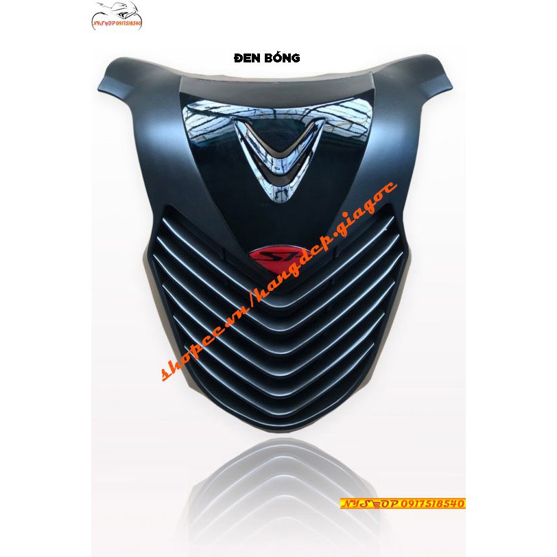 MẶT NẠ KIỂU Ý CHO SH 2017-2019 V2 KHÔNG CHE ĐÈN DEMI - TẶNG BỌC SMK