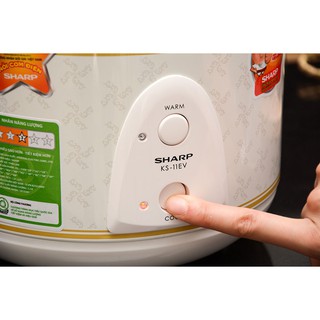 Nồi cơm điện Sharp 1 lít KS-11EV