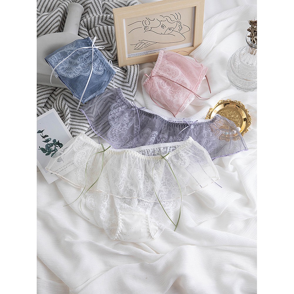 Quàn lót ren nơ nữ dễ thương cosplay phong cách Nhật size M và L  - Phi Phi | BigBuy360 - bigbuy360.vn