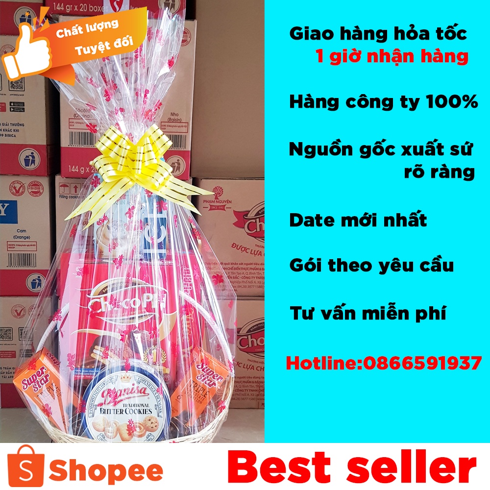 Giỏ quà tết model 4[Date mới nhất] | BigBuy360 - bigbuy360.vn