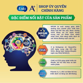 (Date 2024) Sữa bột Enfagrow A+ 4 MFGM Pro 830g