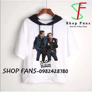 ÁO THUN JACK KICM, ÁO MŨ LỬNG JACK KICM, THIẾT KẾ VÀ IN THEO YÊU CẦU