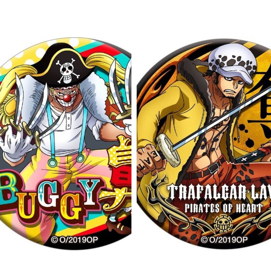 ( 1c ) Huy hiệu cài áo in hình ONE PIECE Đảo hải tặc STAMPEDE pin cài áo xinh xắn mẫu 2