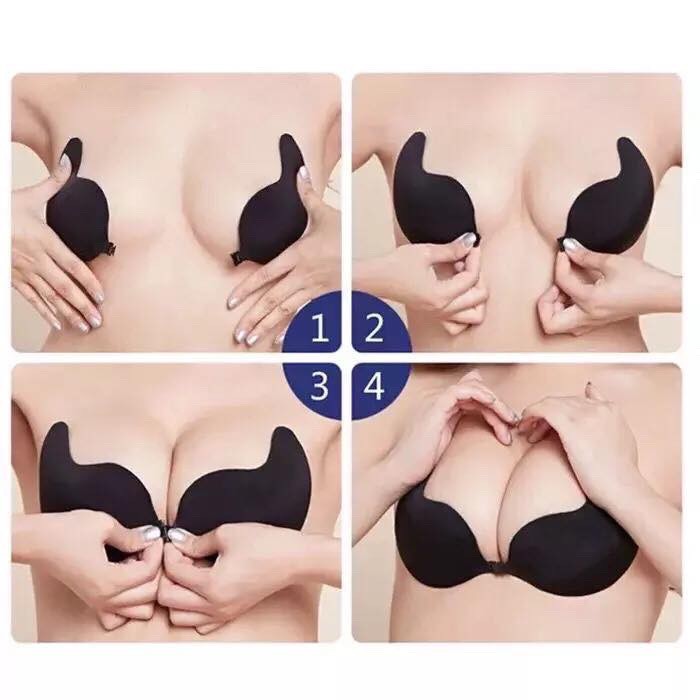 Áo dán ngực cài trước đệm mỏng, miếng dán ngực silicon siêu dính | BigBuy360 - bigbuy360.vn