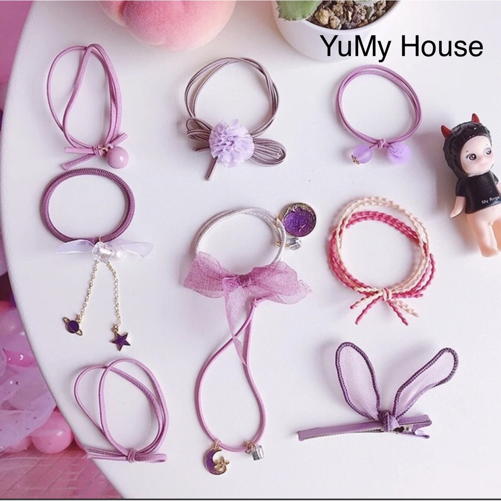Set Cột Tóc Xinh Xắn