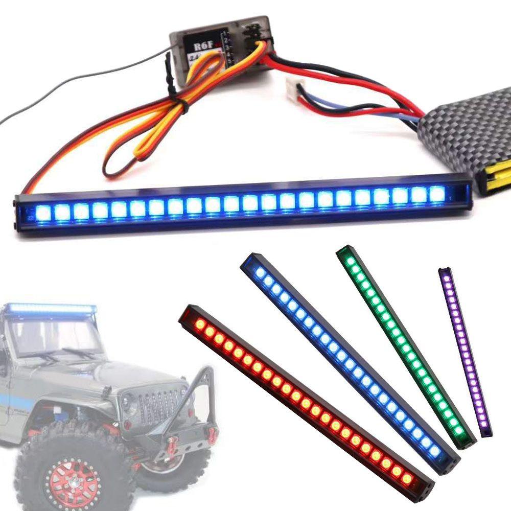 Đèn LED Gắn Nóc Xe Điều Khiển Từ Xa 1 / 10 Nhiều Màu Sắc SCX10 90046 D90