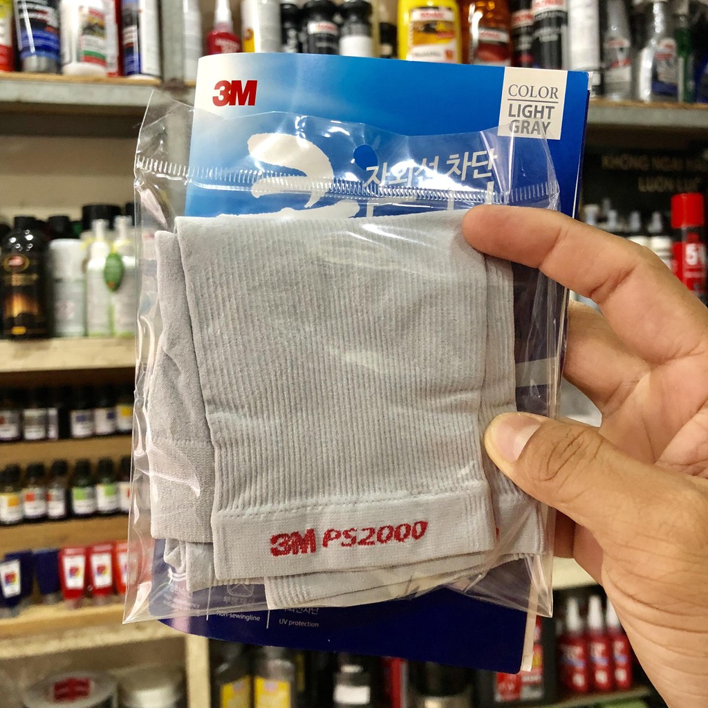 ỐNG TAY THUN LẠNH CO GIÃN 4 CHIỀU CHỐNG NẮNG CAO CẤP 3M UV PROTECTION COOL WRISTLET PS2000 ( Màu Xám )