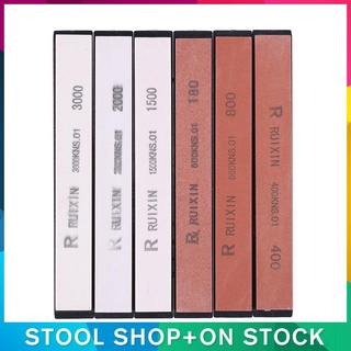 Ready Stock6 Sharpening Stones For Kitchen Knife Sharpener Professional Sharpening Sys
