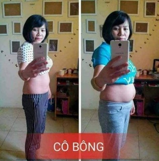Kem tan mỡ Cô Bông