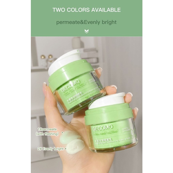 Gel lót trang điểm dưỡng ẩm kiểm soát dầu thu nhỏ lỗ chân lông làm sáng da
 | BigBuy360 - bigbuy360.vn