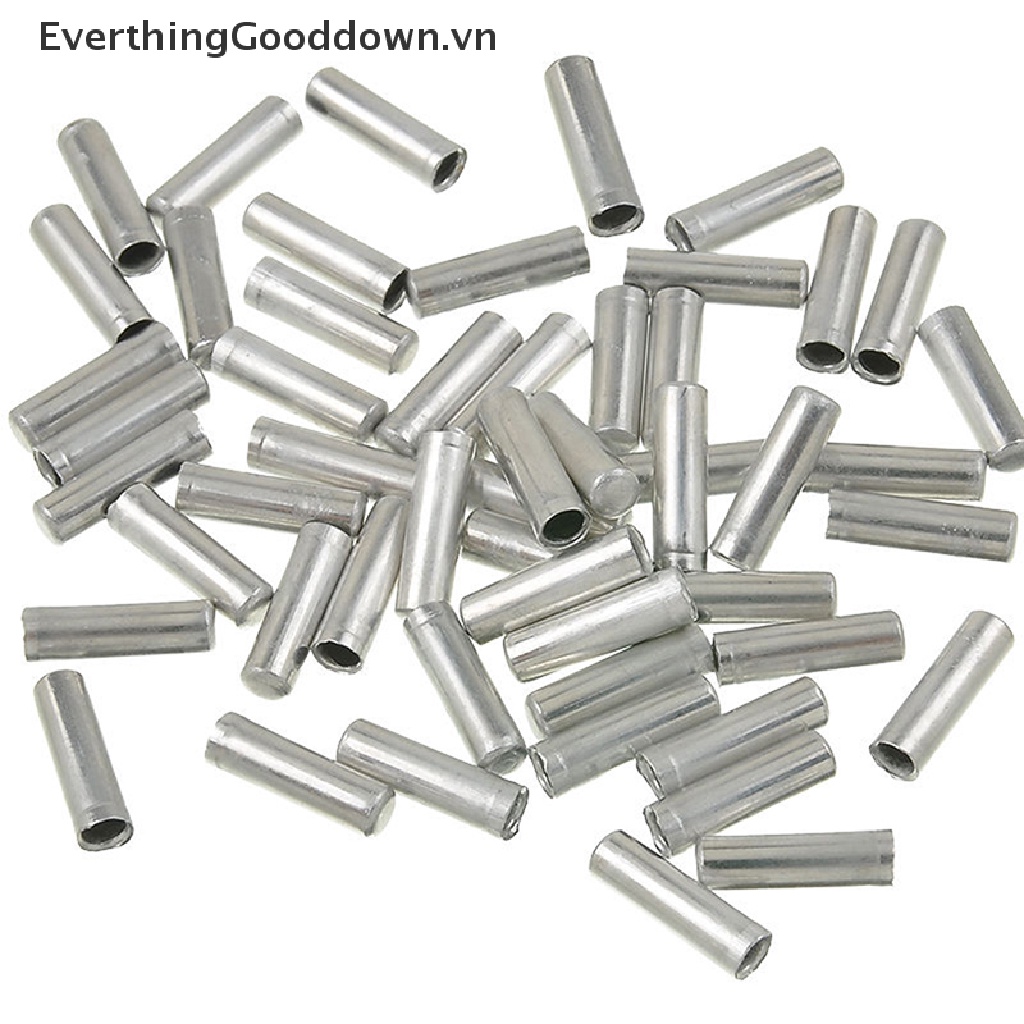 Everthinggooddown 100 Cái Đầu Dây Cáp Bên Trong Của Bánh Răng Xe Đạp