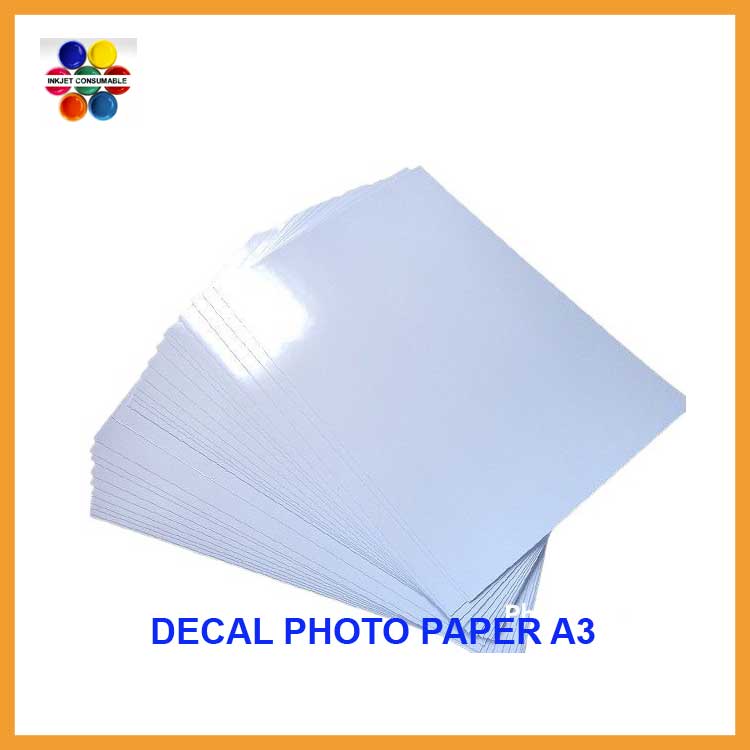 Decal Photo Glossy 135GSM A3  xấp 50 tờ