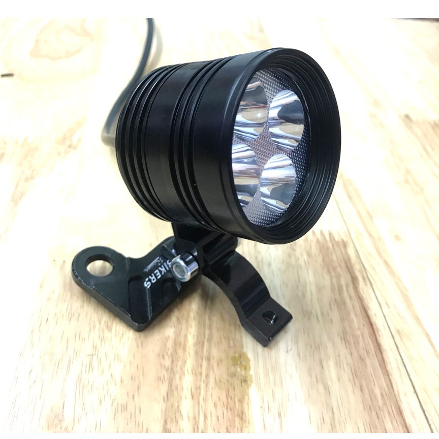 Combo đèn led trợ L4 + lens + pat cho ánh sáng tỏa Greennetworks