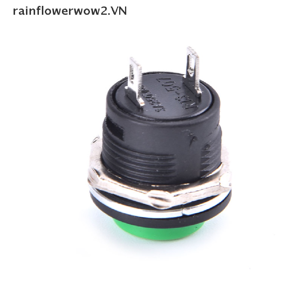 Công Tắc Nhấn Bật / Tắt Đèn LED Xe Hơi 16mm 12V-24V Bằng Kim Loại Chống Thấm Nước