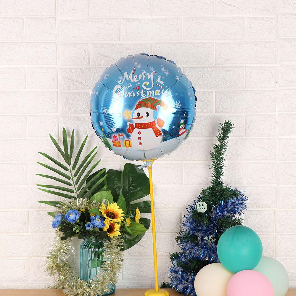 SUENIN 5 Bong Bóng Bơm Hơi Họa Tiết Hình Ông Già Nô En Người Tuyết, Người Tuyết, Tuần Lộc,