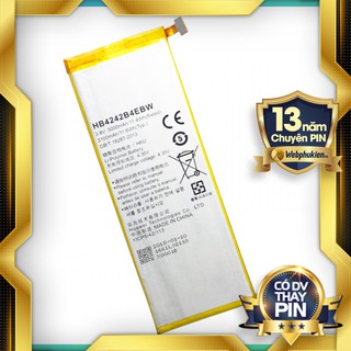 Pin zin hiệu Webphukien cho điện thoại  Huawei Honor 6 (Honor 4X, 7i, Shot X) HB4242B4EBW - 3000mAh