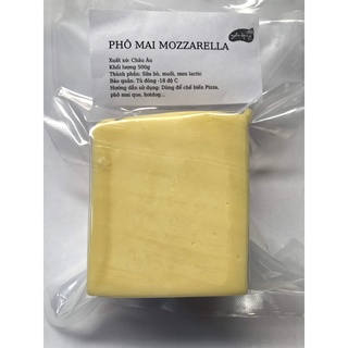 Phô mai Mozzarella - túi - 500g