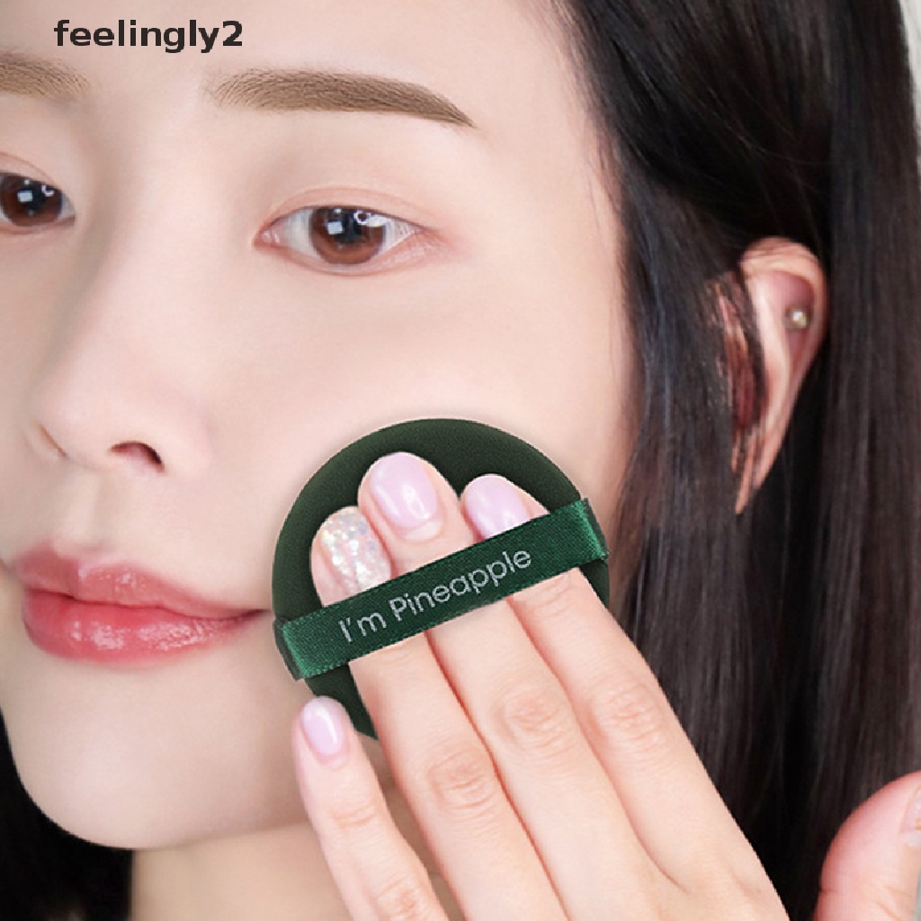 Mút Trang Điểm Hai Mặt Mềm Mại Hình Trái Dâu Tây