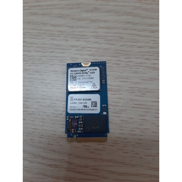 Ổ cứng SSD M2-PCIe 512GB WD SN530 NVMe 2242 - bảo hành 3 năm | BigBuy360 - bigbuy360.vn