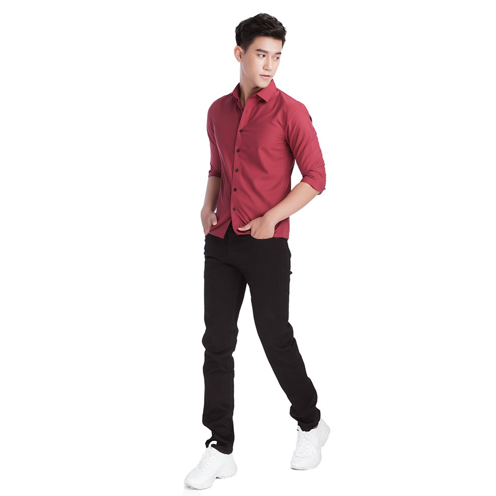 [Mã MAKJB12 hoàn 20% tối đa 50K xu đơn 150K] Áo sơ mi nam Kojiba dài tay công sở vải cotton cao cấp dáng ôm | BigBuy360 - bigbuy360.vn