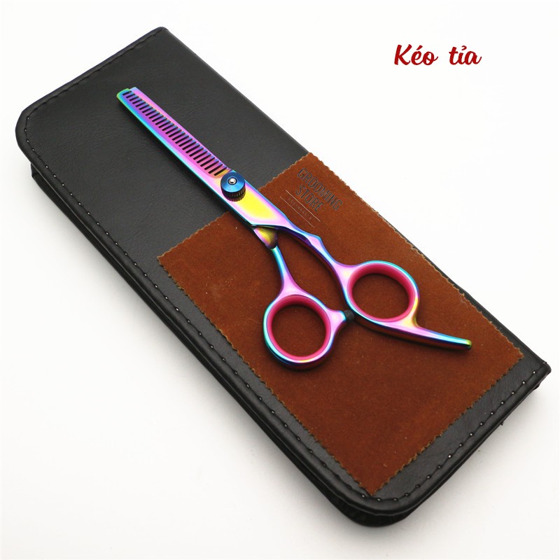 Bộ kéo cắt tỉa lông chó mèo 7.5 inch (5 Món) - Grooming Store