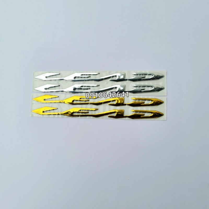 Bộ tem chữ Lead đời 2017 nhựa dẻo như zin