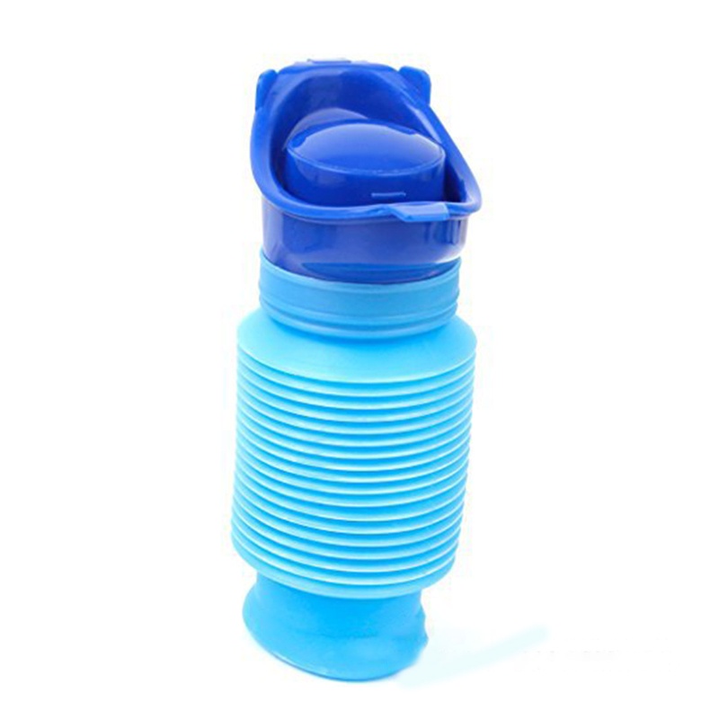 Bình Đi Vệ Sinh Khẩn Cấp 750ml Có Thể Thu Gọn Tiện Dụng Mang Theo Du Lịch Cắm Trại