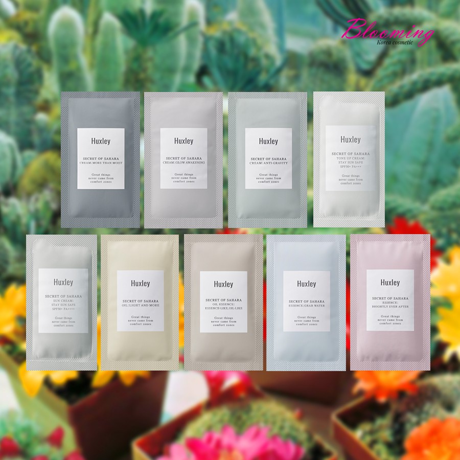 Sample Miếng Kem Dưỡng và Tinh Chất Huxley (1ml/ miếng) | BigBuy360 - bigbuy360.vn