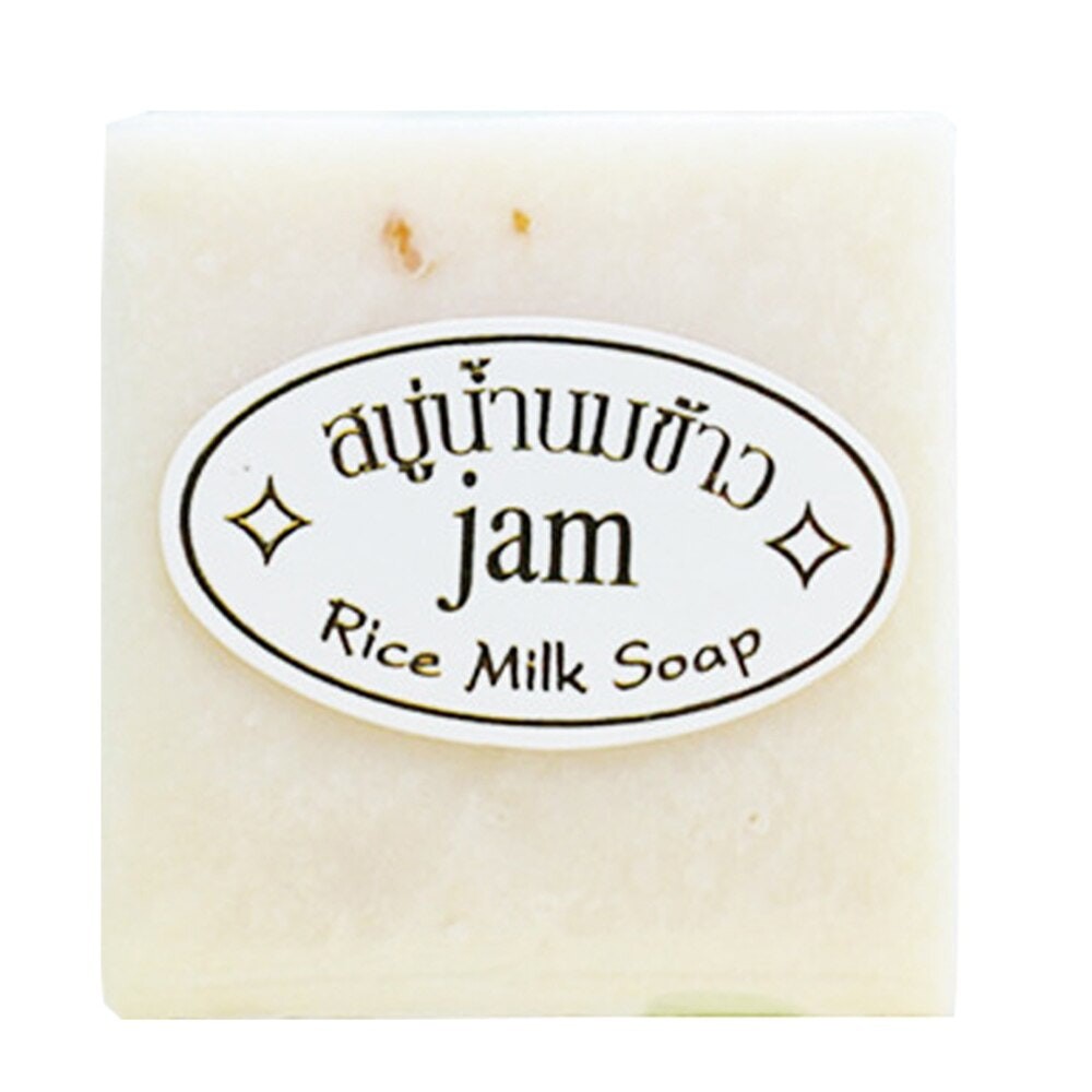 Xà Phòng Gạo Thái Lan Jam Thailand Rice Milk Soap Gluta + Collagen