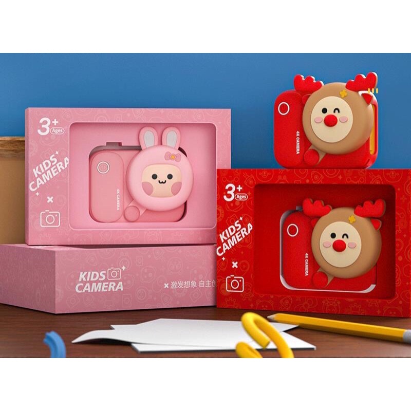 Máy chụp ảnh trẻ em 4K, Màn hình cảm ứng kết nối Wifi, Máy ảnh đồ chơi | BigBuy360 - bigbuy360.vn