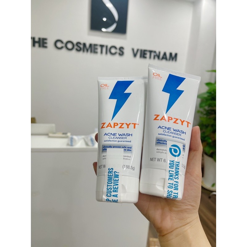 Sữa rửa mặt giảm mụn 2% BHA - ZAPZYT Acnes Wash | BigBuy360 - bigbuy360.vn