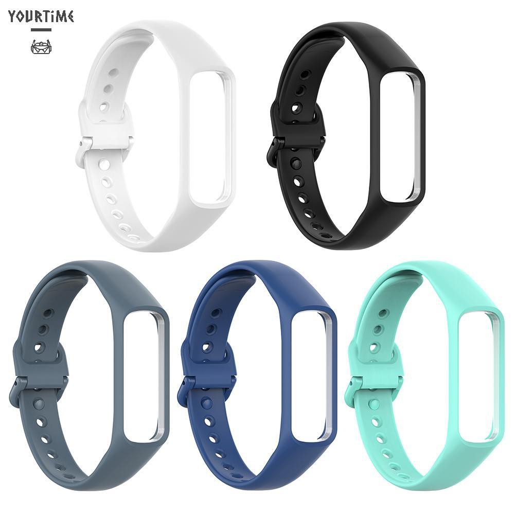 Dây Đeo Silicon + Khung Bảo Vệ Cho Đồng Hồ Samsung Galaxy Fit-E Sm-R375