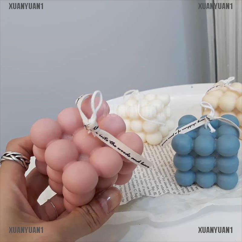 [XUANYUAN1] Khuôn Làm Nến Sáp Nến Thạch Cao 3d DIY