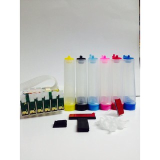 Combo dẫn mực T60+ Mực in pigment uv inksun không phai 100ml_inksun