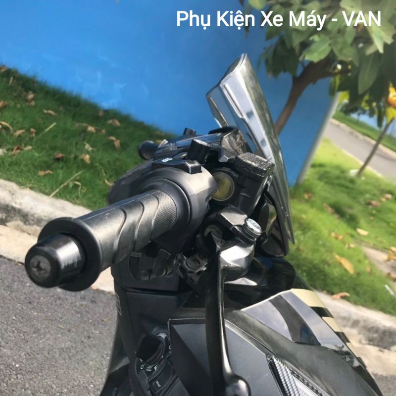 Mão Chắn Gió VARIO CLICK 2018-&gt;2021 Đen Khói