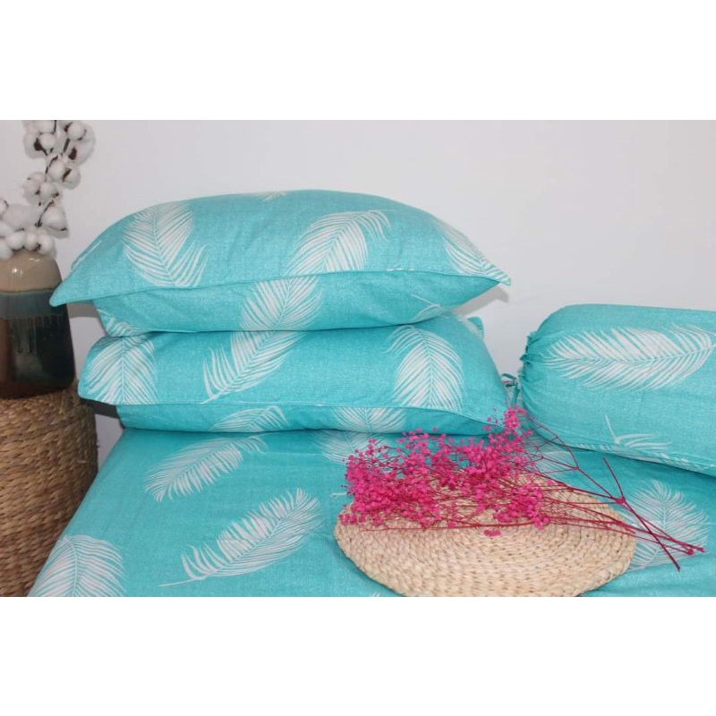 (RẺ VÔ ĐỊCH) drap cotton Thắng Lợi, ga trãi giường chuẩn logo LÁ CỌ NGỌC