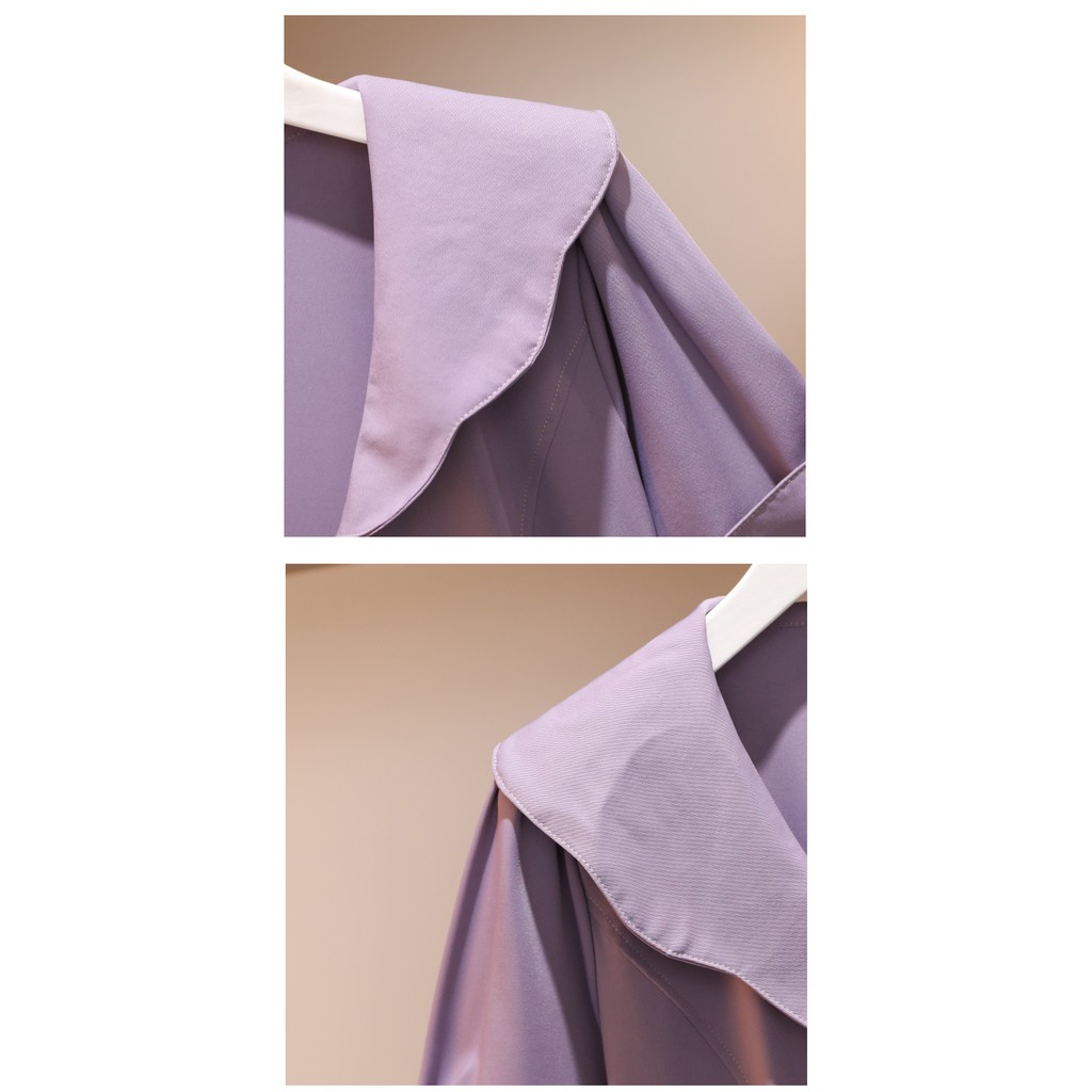 🌸Hàng Order🌸 Váy Tím Bigsize Đính Nơ Thắt Eo Cúc Ngọc Tiểu Thư Dịu Dàng 🌸Hàng Quảng Châu | BigBuy360 - bigbuy360.vn