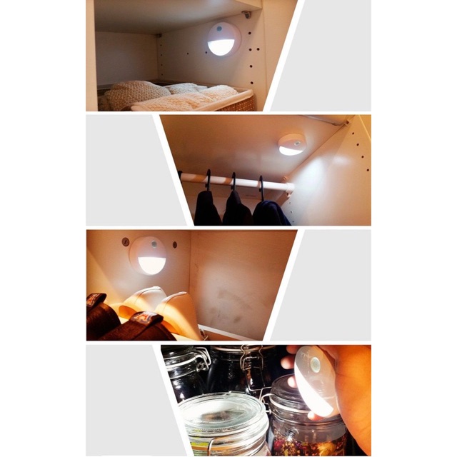 Đèn Led cảm ứng dán tường