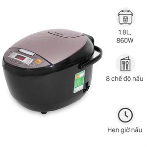 [Chính hãng] Nồi cơm điện tử đa năng Midea 1.8 lít MB-FS5018B nấu nhanh cơm ngon, bảo hành 12 tháng, lỗi 1 đổi 1