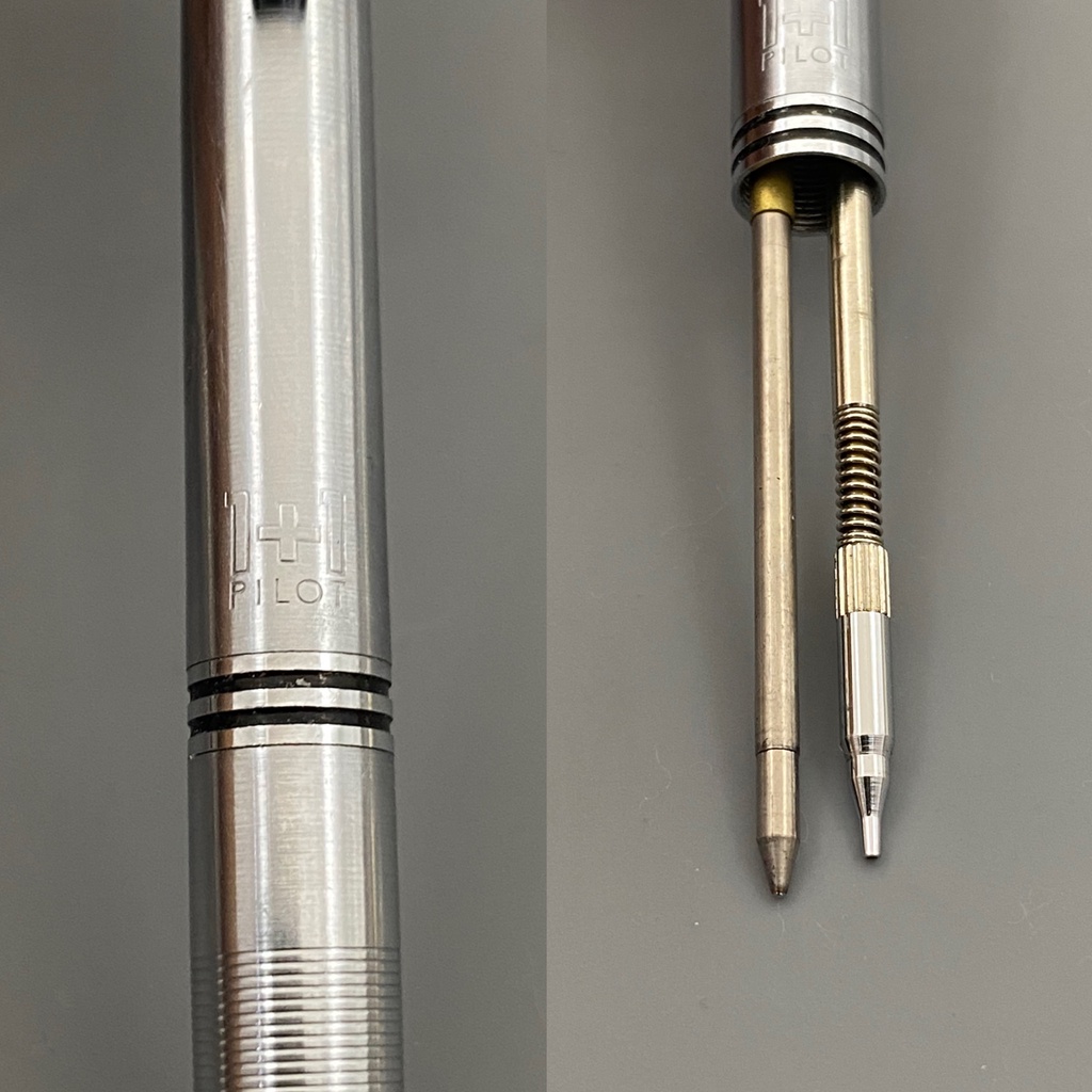Bút bi bấm Pilot 2 ngòi made in Japan - 250.98983