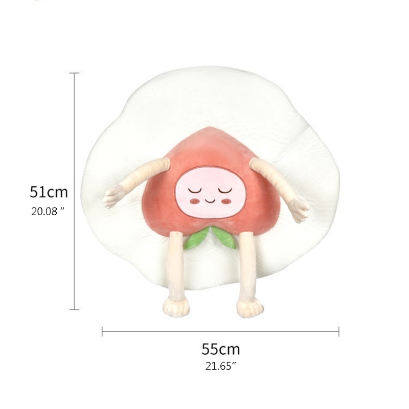 Gối Mềm Hình Quả Trứng Dùng Đọc Sách Để Phòng Ngủ / Văn Phòng / Xe Hơi